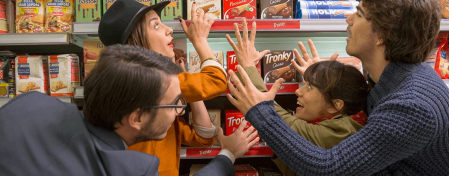 Napolitana cu crema de alune Tronky, Ferrero, 5 x 18 g [2]