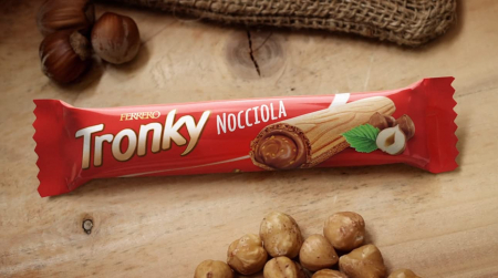 Napolitana cu crema de alune Tronky, Ferrero, 5 x 18 g [1]