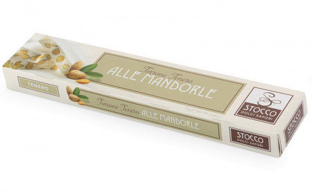 Nougat moale, Torrone cu migdale, Stocco, 150 g [0]