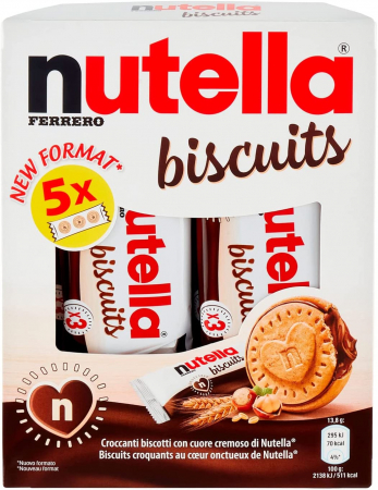 Nutella Biscuits, Ferrero, 5 x 3, 207 g [0]