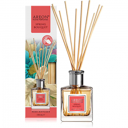 Odorizant de camera cu betisoare, Areon Home Perfume Spring Bouquet, 150 ml [1]