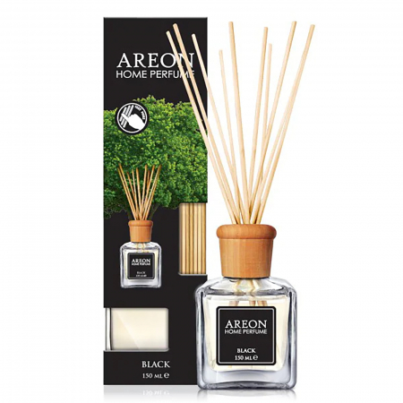 Odorizant camera - Odorizant de camera cu betisoare, Areon Home Perfume Black, 150 ml