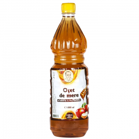 Bacanie - Otet de Mere Cu Miere 4 x 1 L, Mos Costache