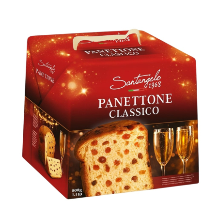 Noutati! - Panettone Classico, Santangelo, 500 g-Vivomarket.ro