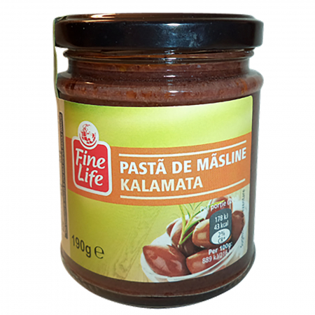Pasta de masline Kalamata, Fine Life, 190 g [0]
