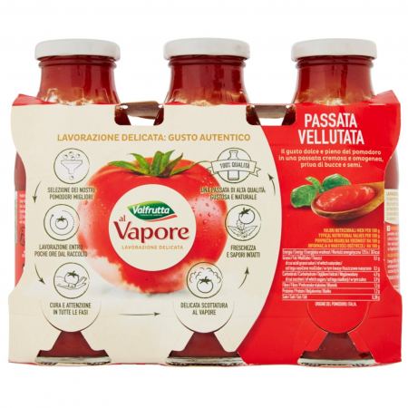 Pasta de rosii Al Vapore, Valfrutta, 3x350 g [1]