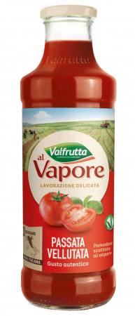 Pasta de rosii Al Vapore, Valfrutta, 700 g [0]