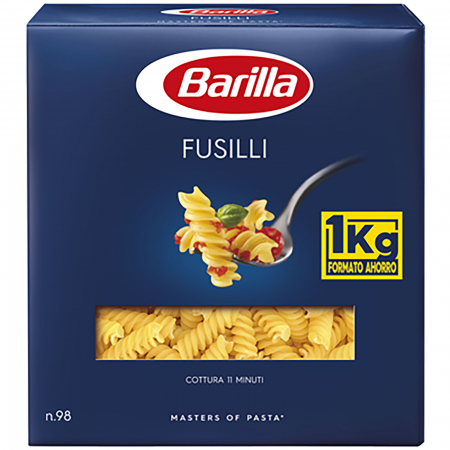 Paste fainoase - Paste Fusilli nr.98, Barilla ,1 kg