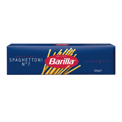 Bacanie - Paste Spaghettoni Nr 7,  500 g, Barilla