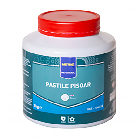 Odorizant toaleta - Pastile dezinfectante si odorizante pentru pisoar, Metro Professional, 1 Kg