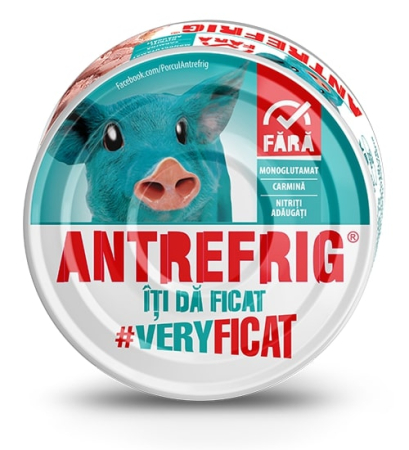 Bacanie - Pate de Porc Fara E-uri, ANTREFRIG, 6 x 100 g-VivoMarket.ro