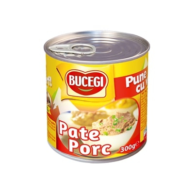 Noutati! - Pate de Porc, Bucegi, 6 x 300 g-VivoMarket.ro