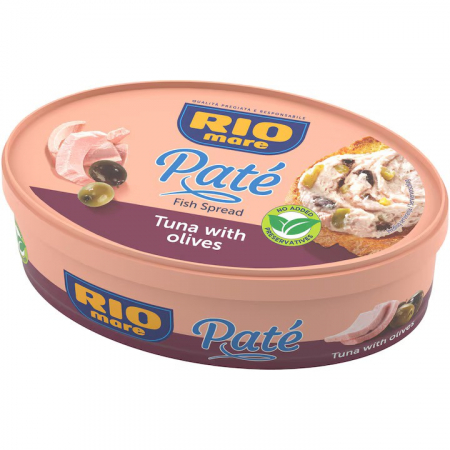 Bacanie - Pate de ton cu masline, Rio Mare, 115 g.-Vivomarket.ro