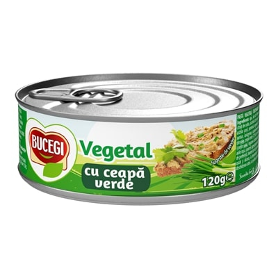 Noutati! - Pasta Vegetala cu Ceapa Verde, Bucegi, 6 x 120 g-VivoMarket.ro