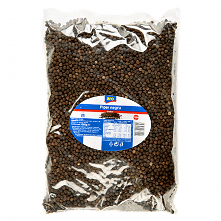 Condimente & Mixuri - Piper negru boabe, Aro, 1 kg