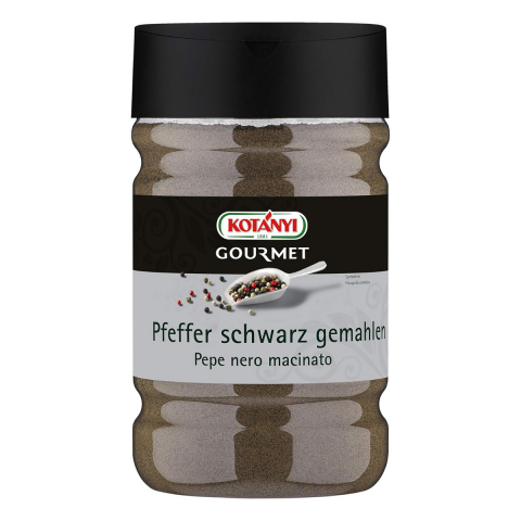 Piper negru macinat, 600 g, Kotanyi Professional [2]