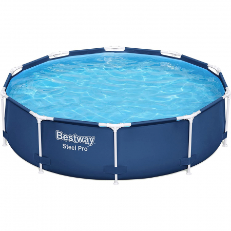 Piscina cu cadru metalic Rotunda Bestway Steel Pro, pompa filtrare, 305X76 Cm, 4678 litri [4]