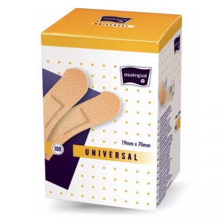 Ingrijire personala & Cosmetice - Plasturi, Matopat Universal Qwik Strip, 100 bucati