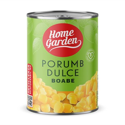 Conserve - Porumb Dulce, Boabe, Home Garden, 400 g