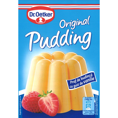 Noutati! - Praf de Budinca cu Gust de Vanilie, 5 x 40 g, Dr.Oetker