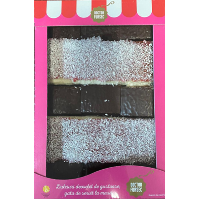 Produse Horeca - Prajitura Delicatese cu Cocos, DOCTOR FURSEC, 500 g-Vivomarket.ro