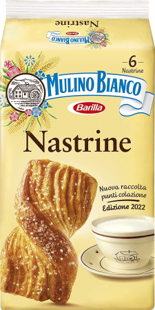 Prajituri Nastrine, Mulino Bianco, 6 x 40 g [0]