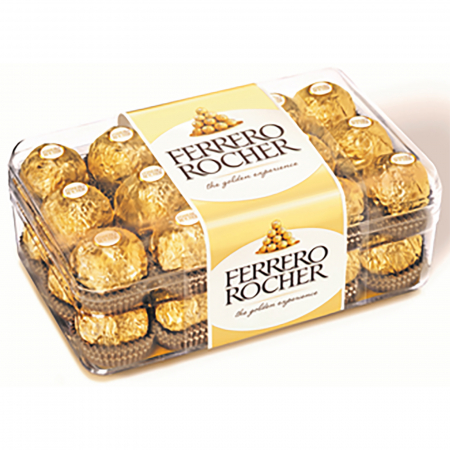 Bacanie - Praline 30 bucati 375 g, Ferrero Rocher