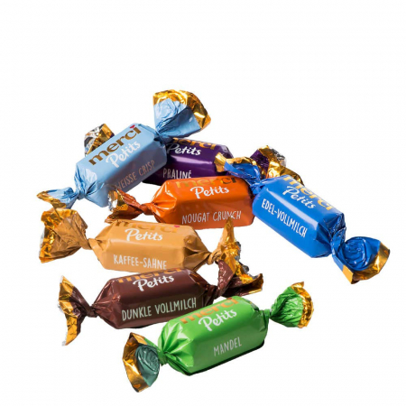 Praline asortate de ciocolata Merci Petits, 125g [1]