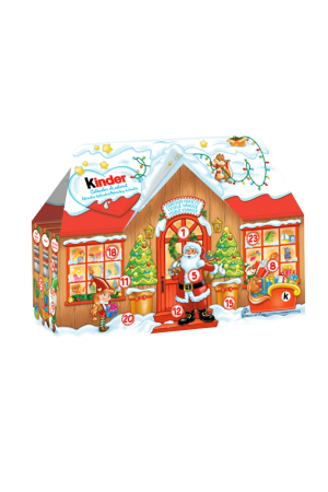 Bacanie - Selectie de ciocolata Mix Kinder, Advent calendar, 234 g-Vivomarket.ro