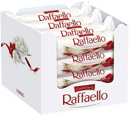 Produse Horeca - Praline cu Nuca de Cocos si Migdale, set 16 buc x 40 g, Raffaello