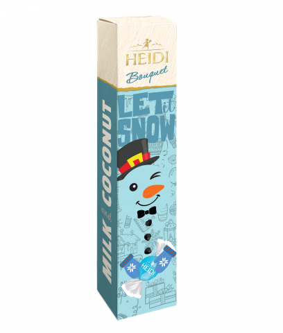 Bacanie - Praline Heidi din ciocolata cu lapte si cocos, 70 gr-Vivomarket.ro