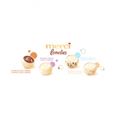Praline Merci Lovelies White, 185 g [1]