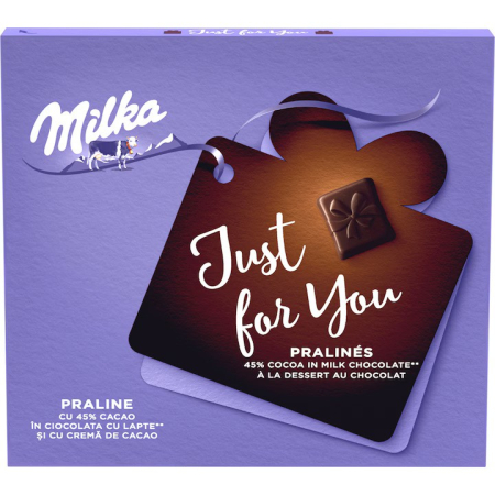 Praline Milka, 45% Cacao, 110 g-Vivomarket.ro Produse Horeca - Praline Milka, 45% Cacao, 110 g-Vivomarket.ro
