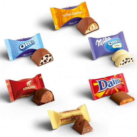 Praline Milka Favourites, Mix de 18 ciocolatele, 159 [1]