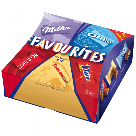 Praline Milka Favourites, Mix de 18 ciocolatele, 159 [2]