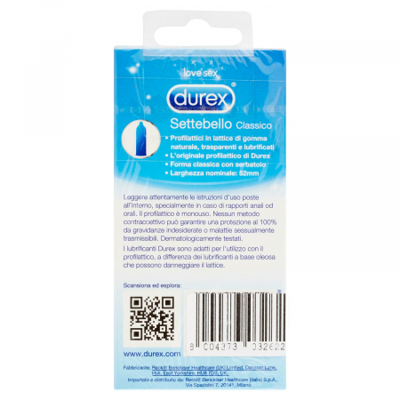 Prezervative Durex, Settebello, Classico, 12 buc [1]