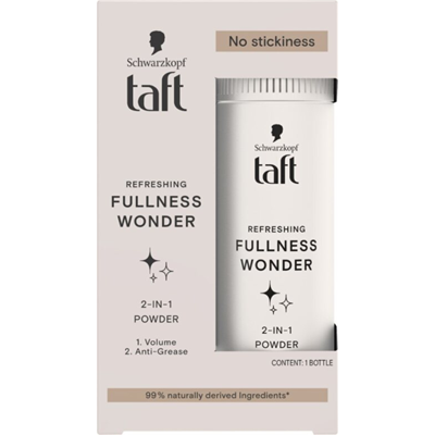 Ingrijire personala & Cosmetice - Pudra Coafat 2 in 1, Fullness Wonder, Taft, 10 g-Vivomarket.ro