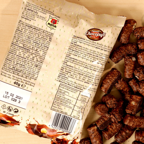 Pufuleti Glazurati cu Cacao, 30 x 40 g, Buggy [2]