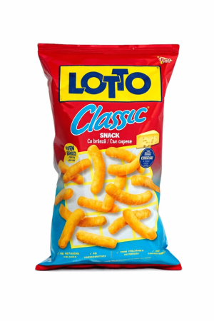 Chipsuri & Snacksuri - Pufuleti cu Cascaval, Lotto, 4 x 80 g