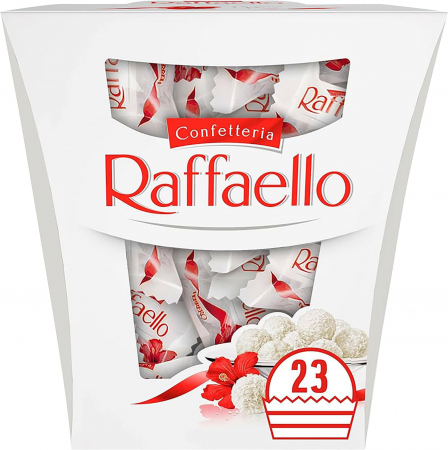 Bacanie - Raffaello, 23 buc x 8 g, 230 g