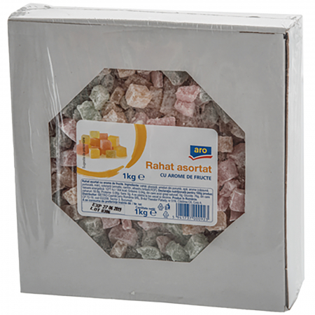 Produse Horeca - Rahat asortat cu gust de fructe, Aro, 1 kg