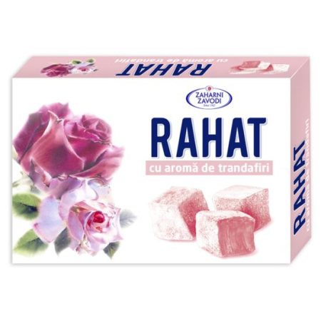 Dulciuri - Rahat cu aroma de trandafiri, Zaharni Zavodi, 140 g