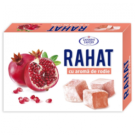 Produse Horeca - Rahat cu aroma de rodie, Zaharni Zavodi, 140 g-Vivomarket.ro