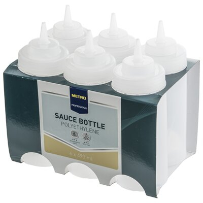 Bucatarie & Servire - Recipiente pentru Sos, 490 ml, Metro Professional, 6 bucati