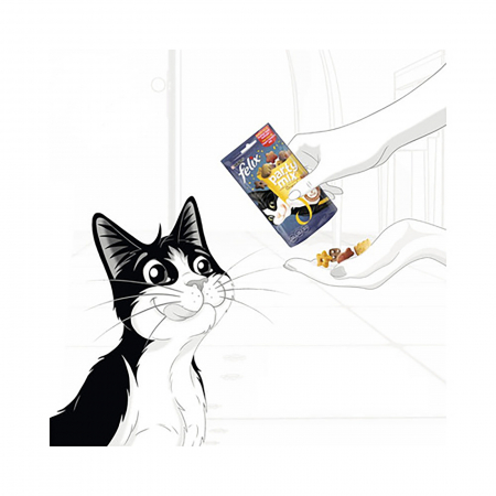 Recompense pentru pisici, Felix Party Mix, Grill, 60g [2]