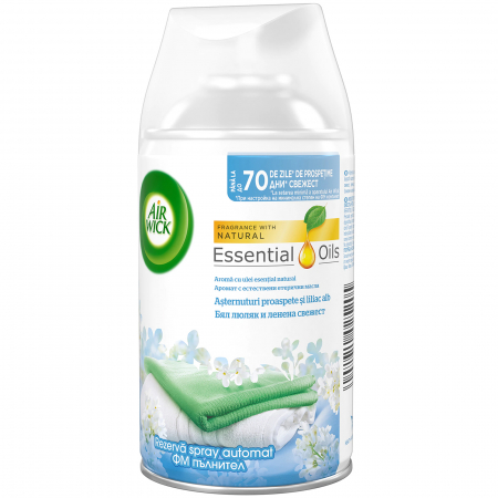 Reduceri&#128293&#9203 - Rezerva Air Wick Freshmatic Cool Line, Asternuturi proaspete si liliac alb, 250 ml