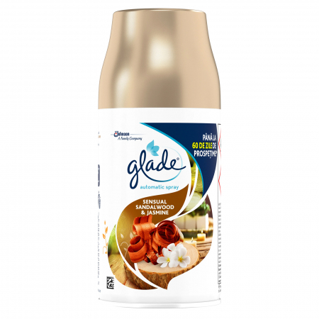 Curatenie & Intretinere - Rezerva odorizant de camera Glade Automatic Spray Lemn de Santal si Iasomie, 269 ml