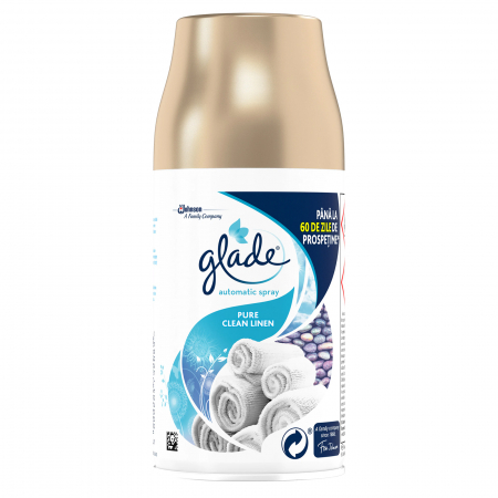 Curatenie & Intretinere - Rezerva odorizant de camera Glade Automatic Spray Clean Linen, 269 ml