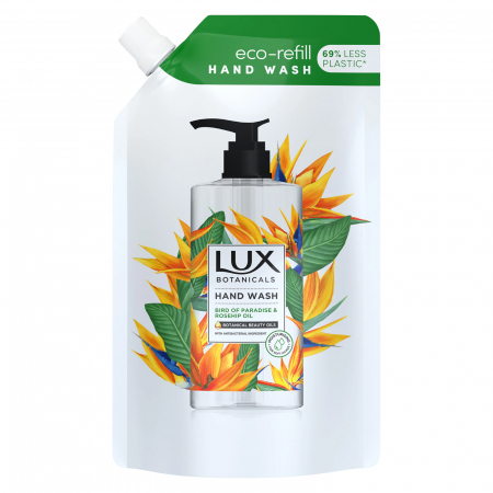 Rezerva Sapun Lichid LUX BOTANICALS cu Pasarea Paradisului si Ulei de Macese, 500 ml [0]