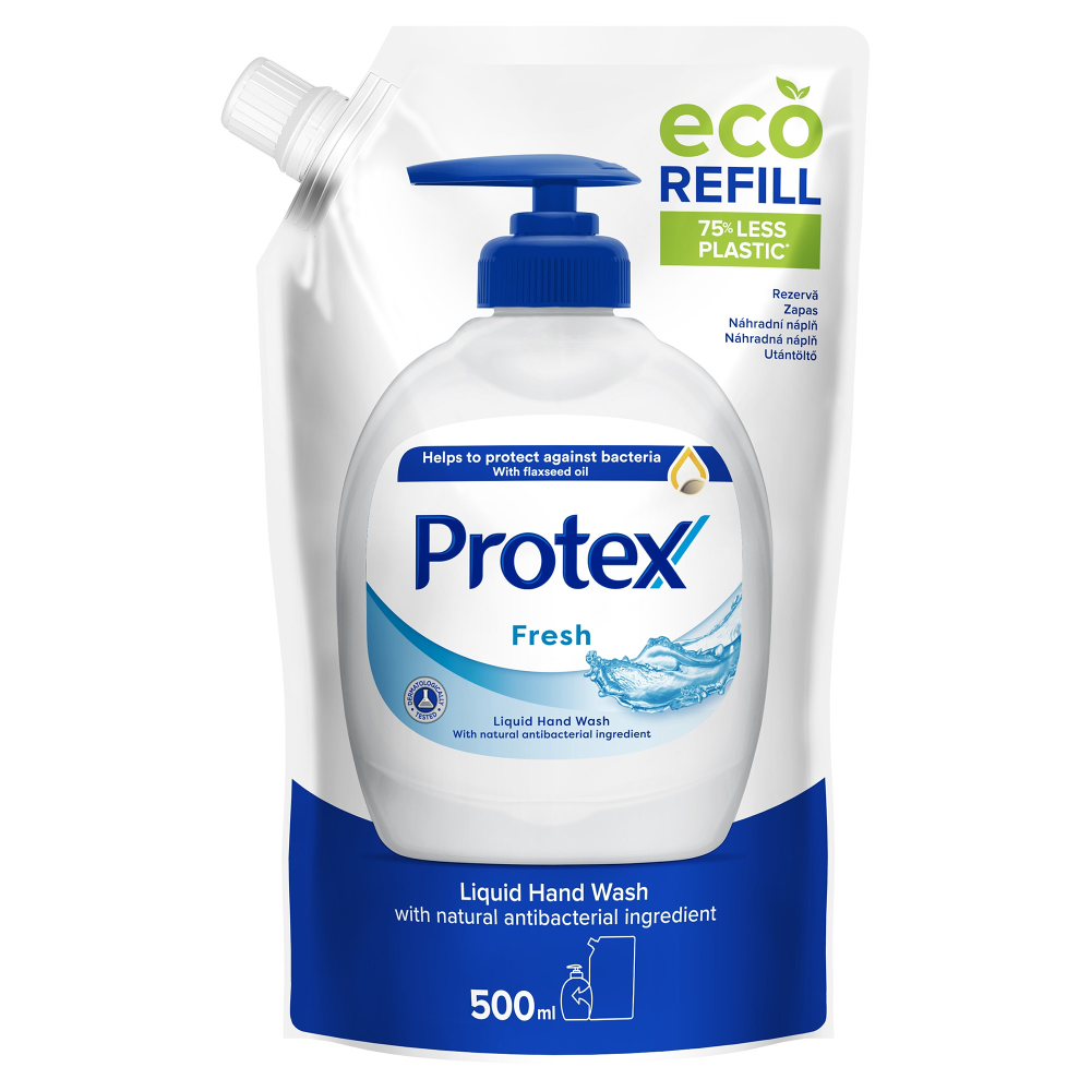 Sapunuri - Rezerva Sapun Lichid Fresh, 500 ml, Protex